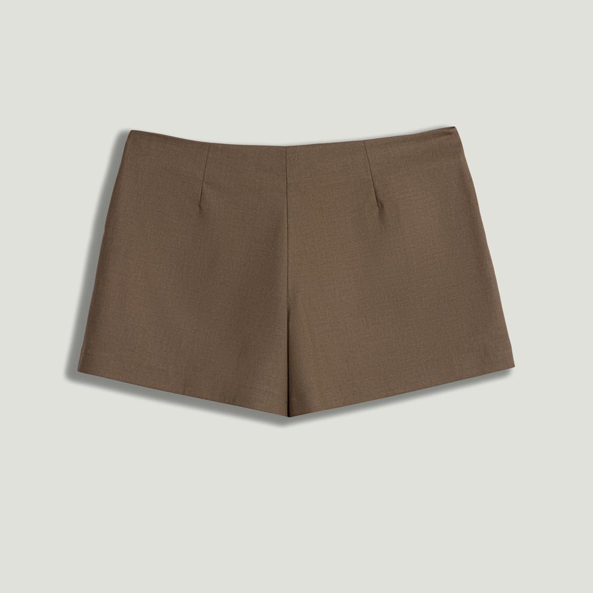 Düşük Bel Mini Şort Etek