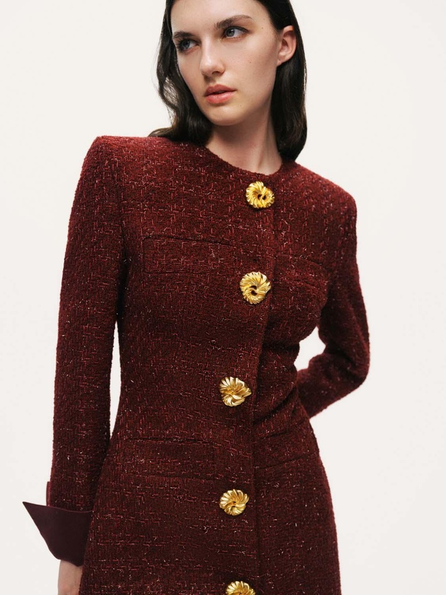  Vatkalı Tüvit Mini Elbise