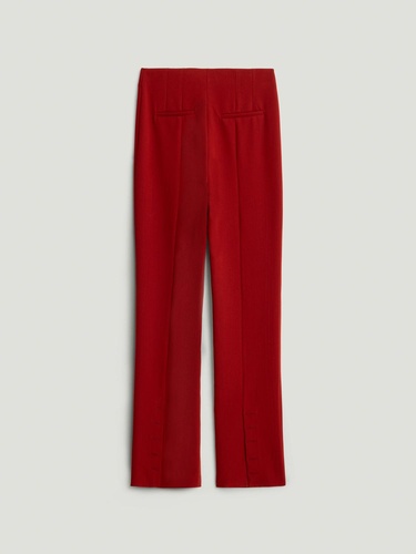  Boru Paça Yırtmaçlı Pantolon