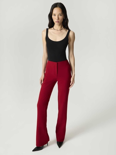  Boru Paça Yırtmaçlı Pantolon