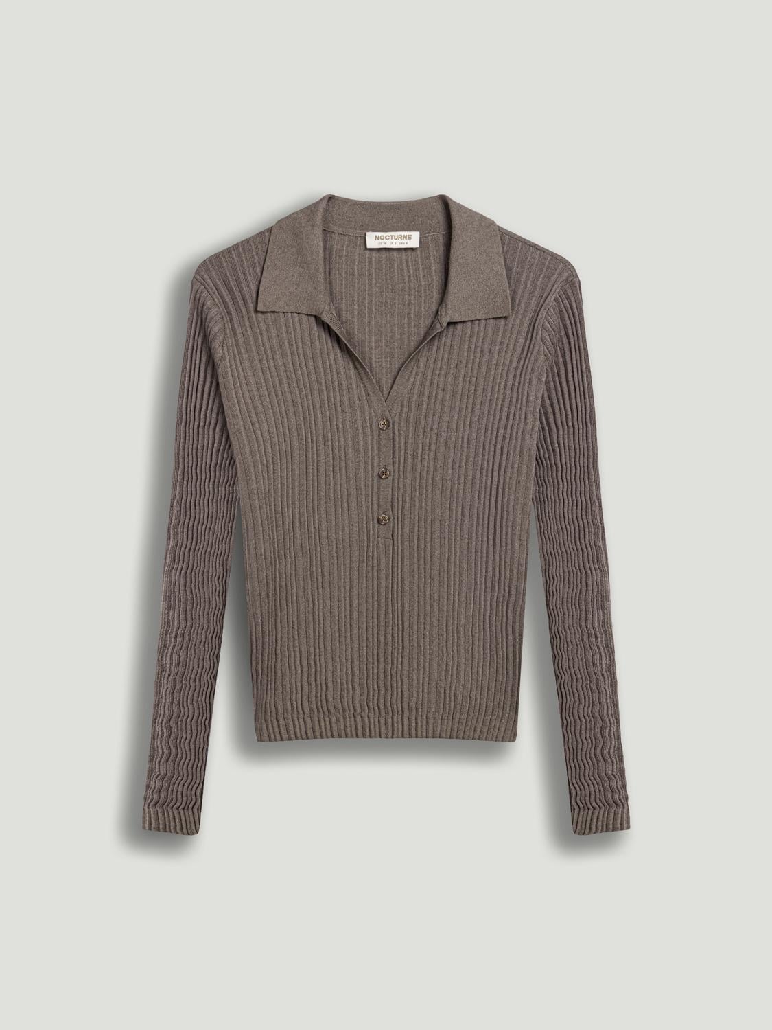  Dokulu Polo Yaka Triko