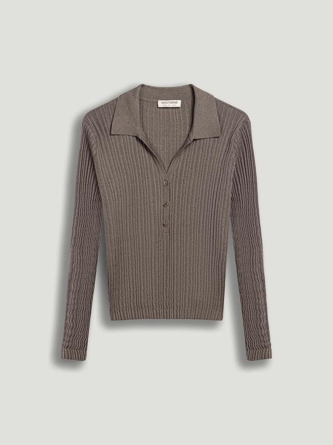  Dokulu Polo Yaka Triko