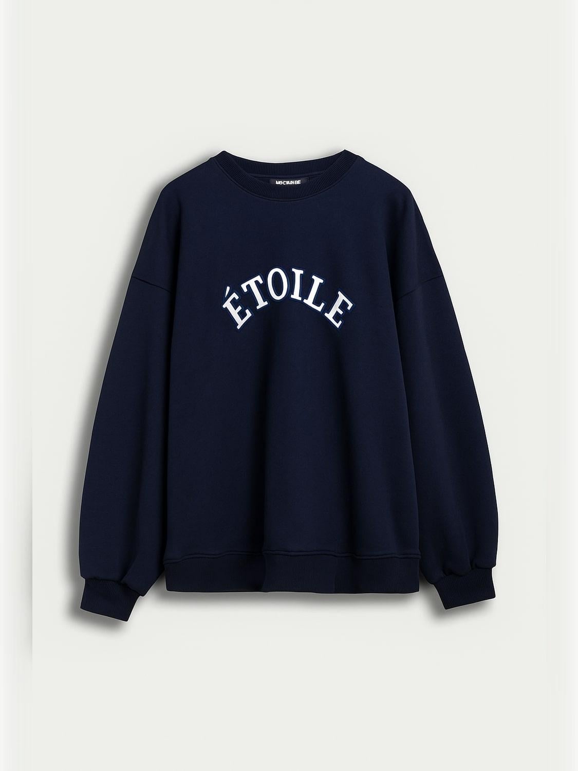  Dokuma Yazılı Sweatshirt