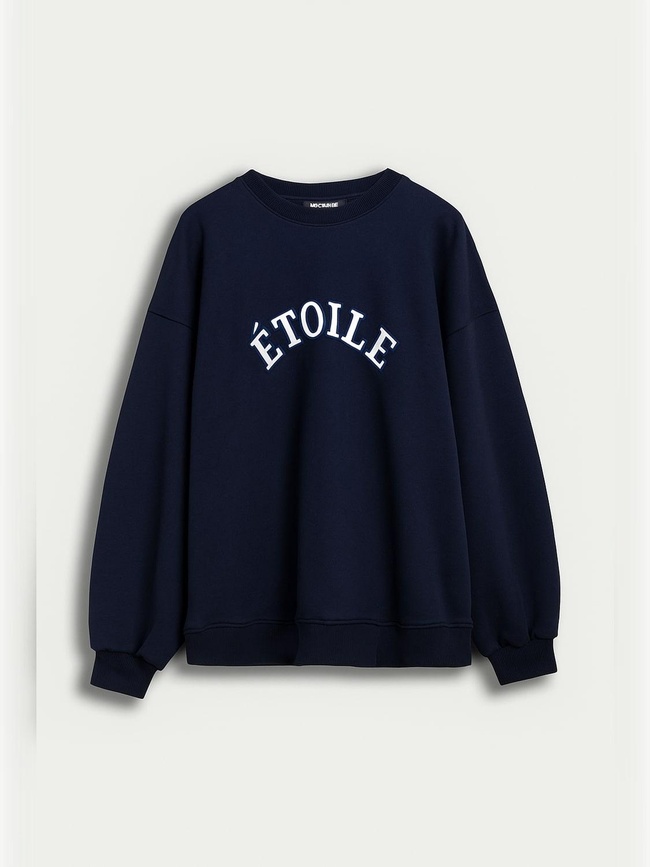  Dokuma Yazılı Sweatshirt