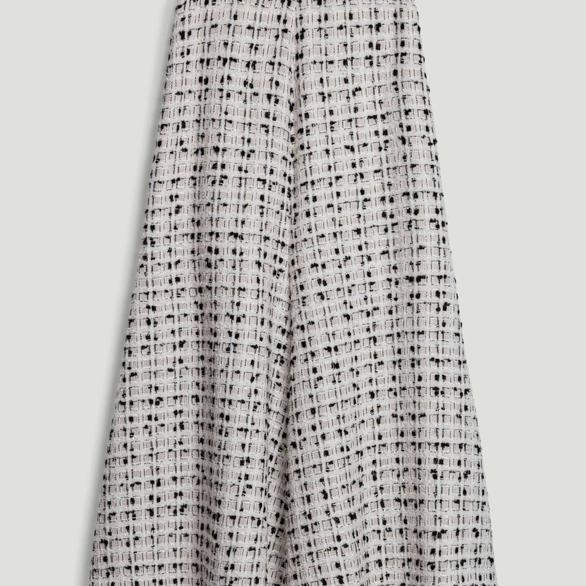 Desenli Midi Çan Etek