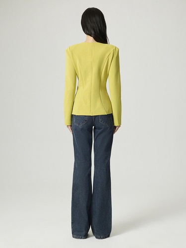  Fermuar Detaylı Vatkalı Bluz