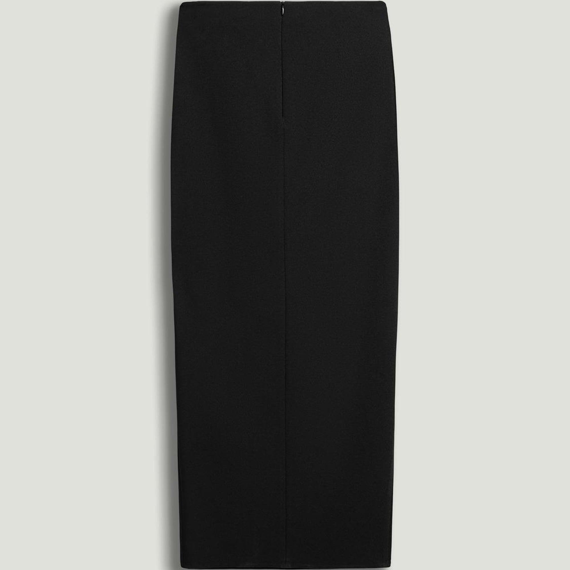 Rugan Kemerli Asimetrik Maxi Etek