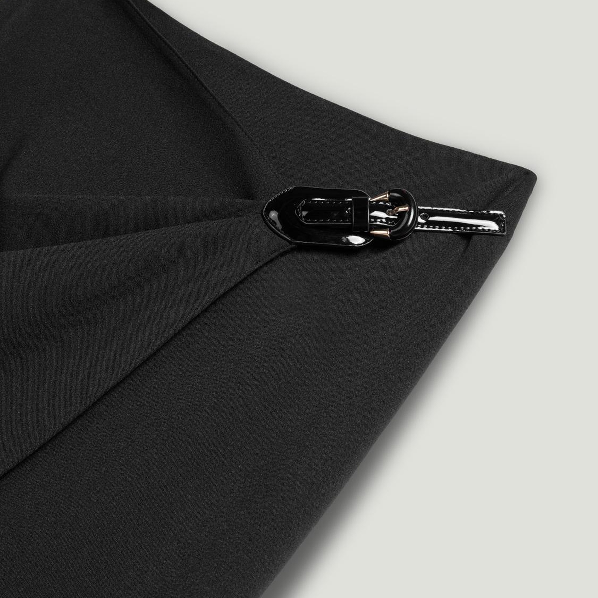 Rugan Kemerli Asimetrik Maxi Etek