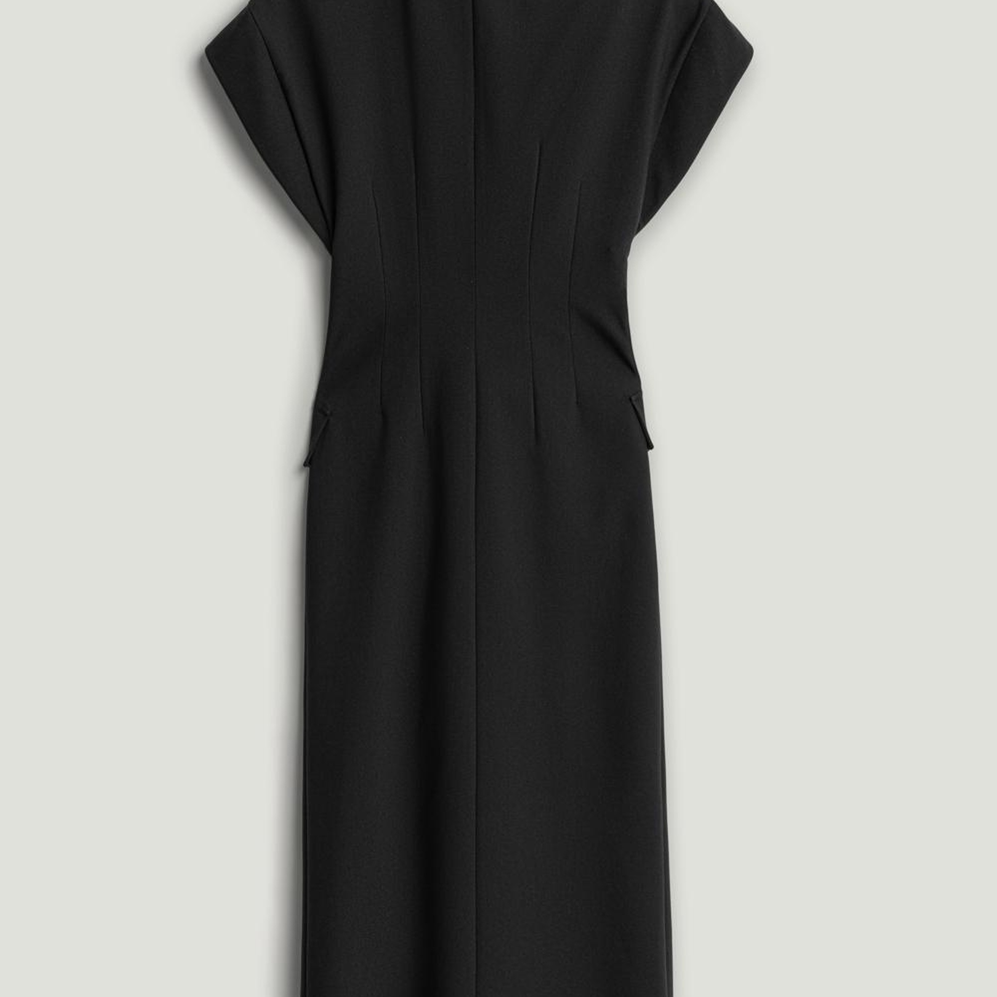 Kemer Detaylı Midi Elbise