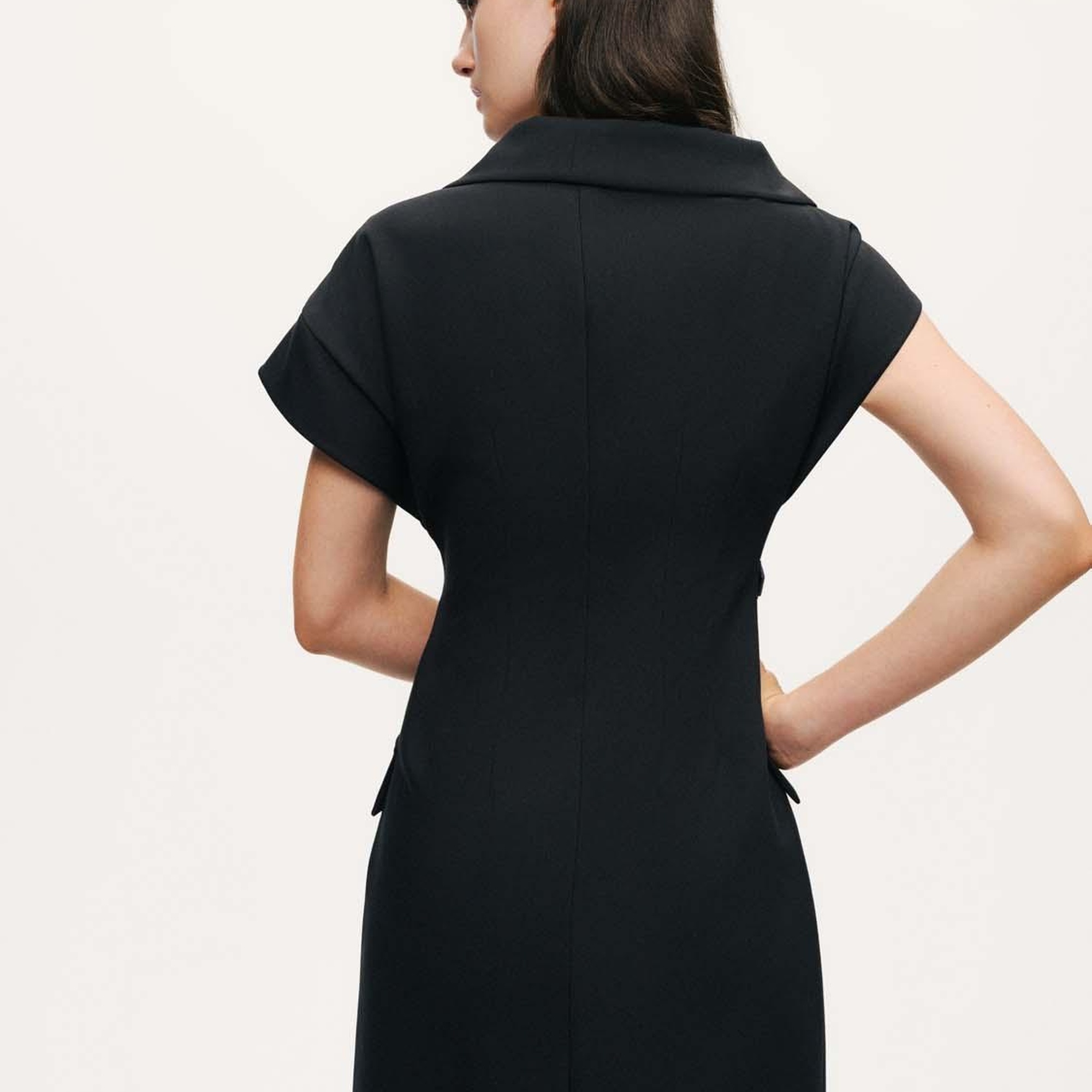 Kemer Detaylı Midi Elbise