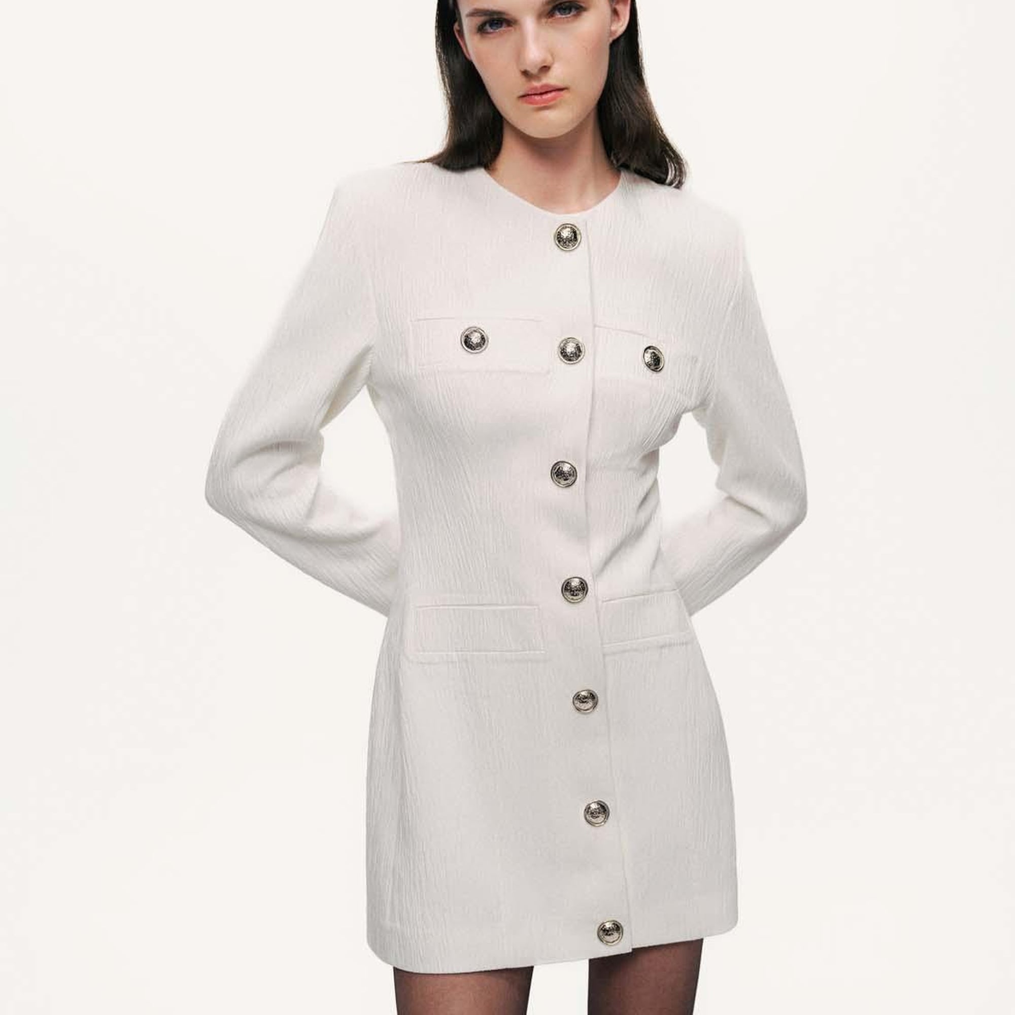 Vatkalı Mini Elbise