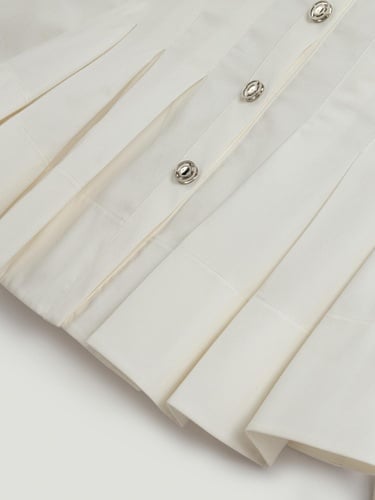  Pile Detaylı Gömlek