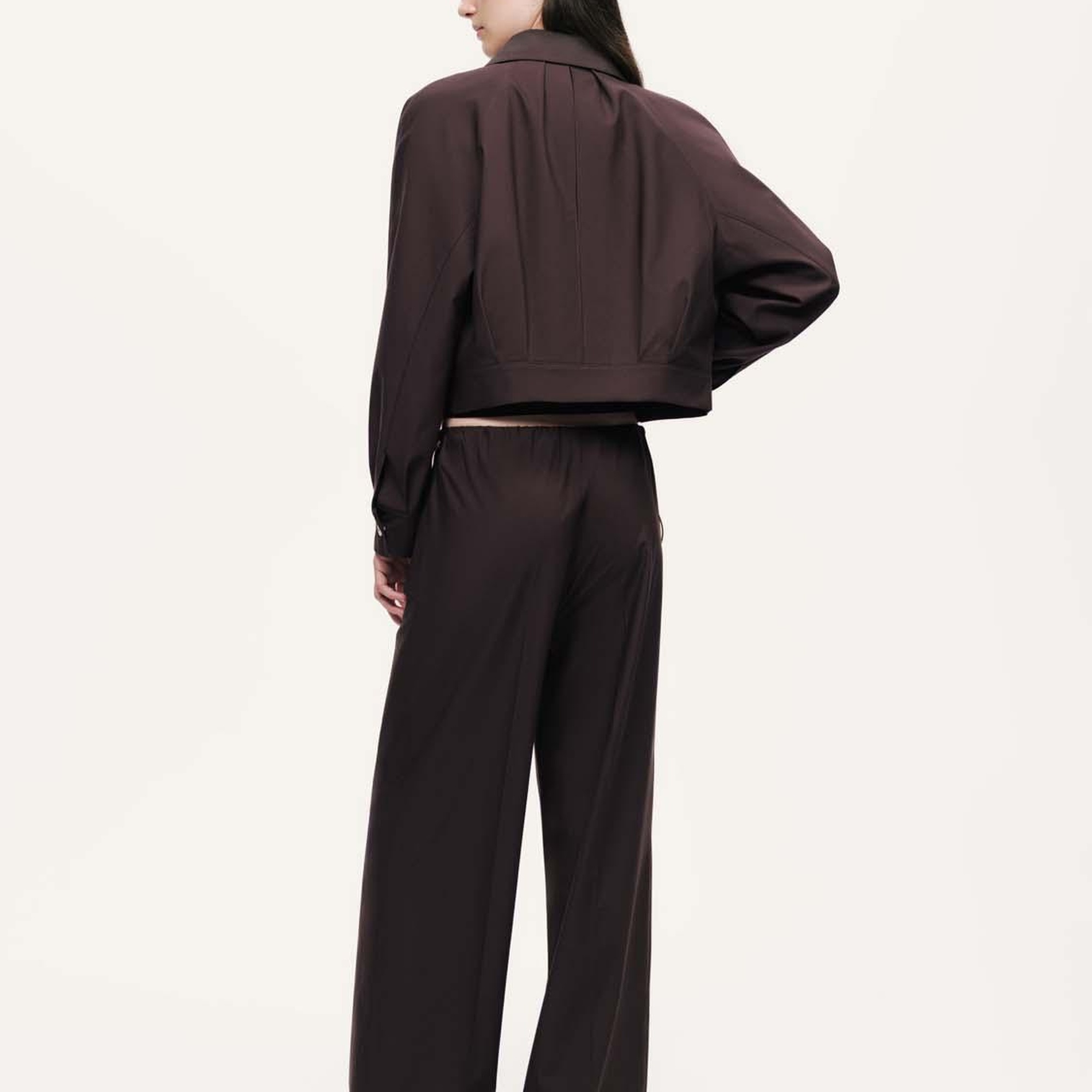 Elastik Belli Geniş Paça Pantolon