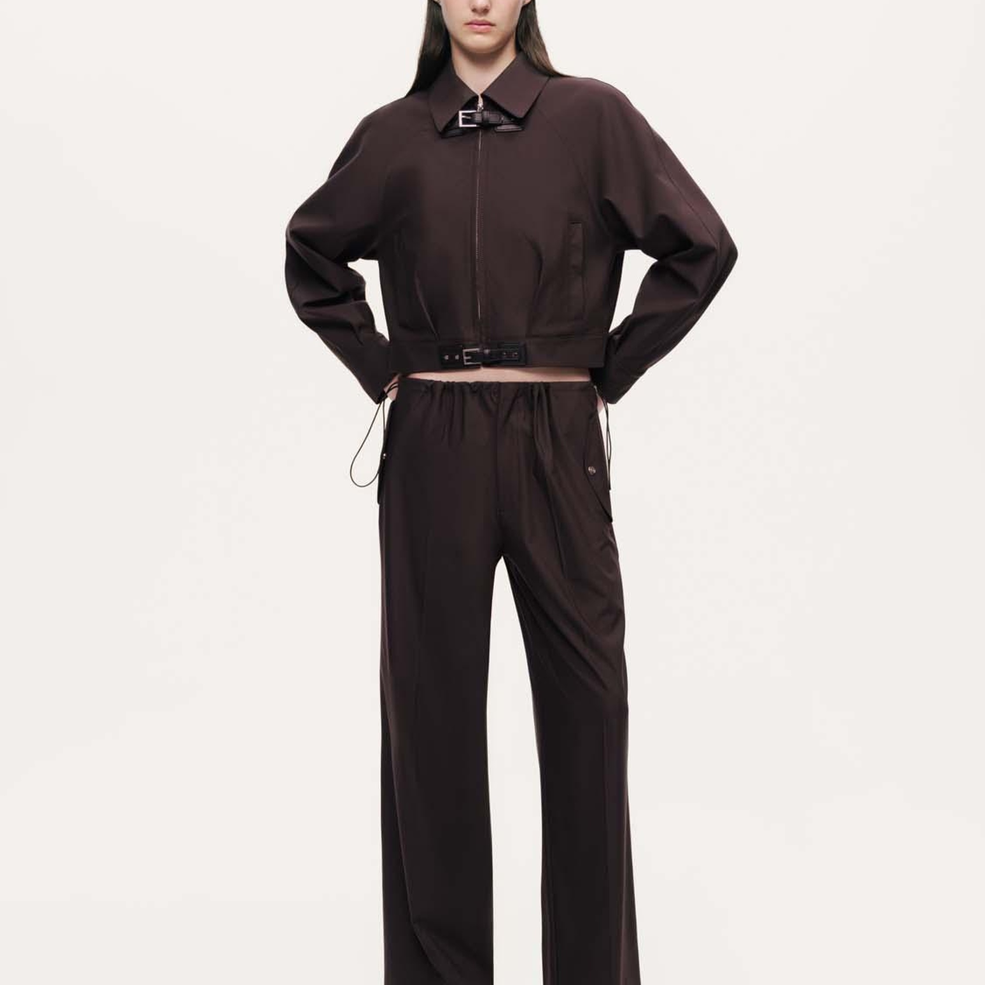 Kemer Detaylı Ceket