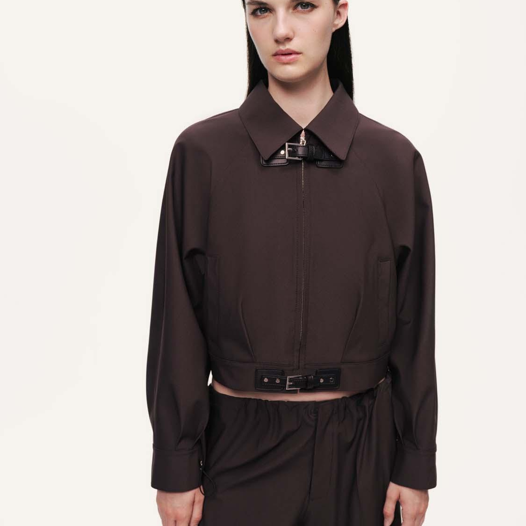 Kemer Detaylı Ceket