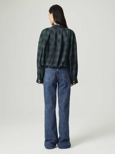  Kareli Dökümlü Ceket