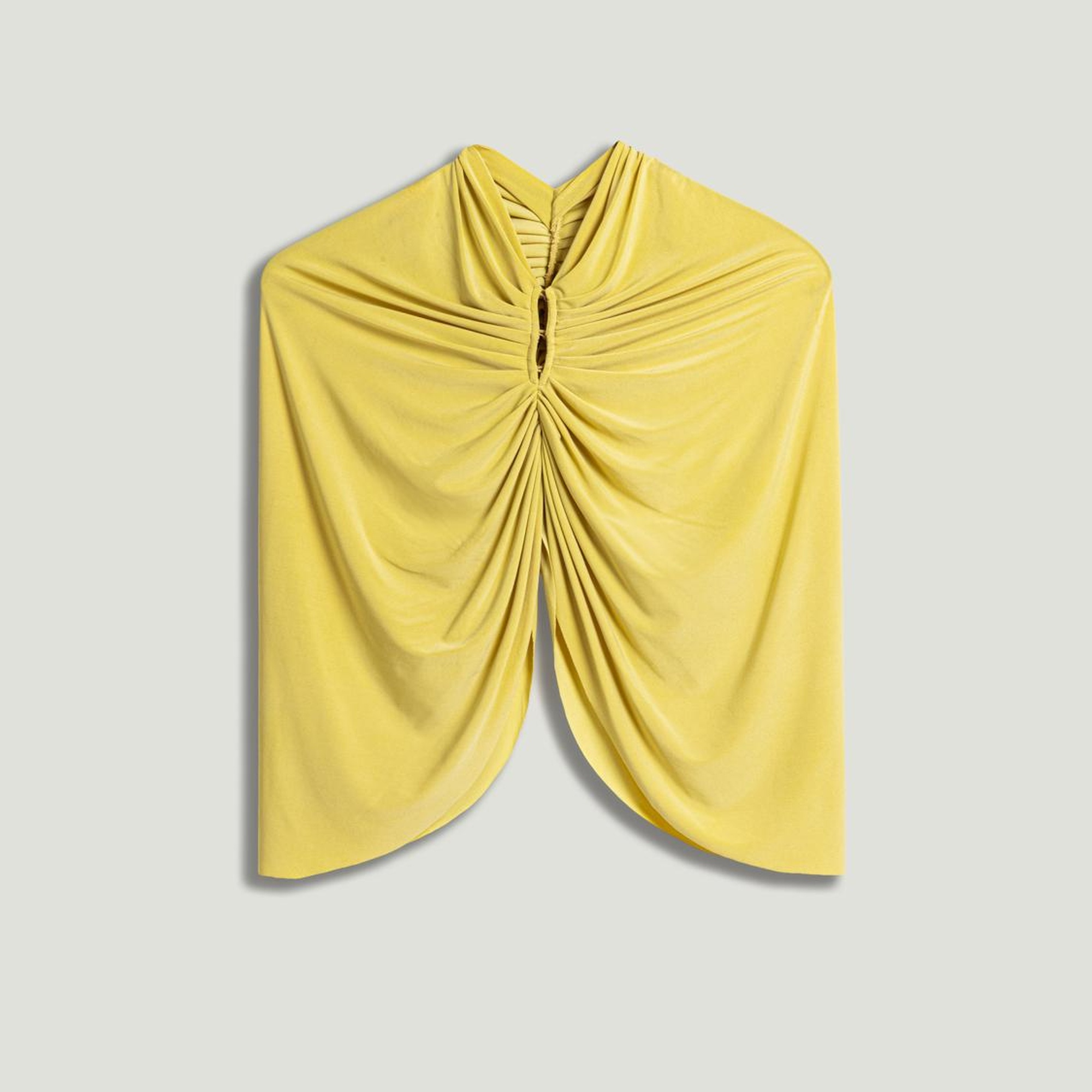 Bolero Detaylı Drapeli Maxi Elbise