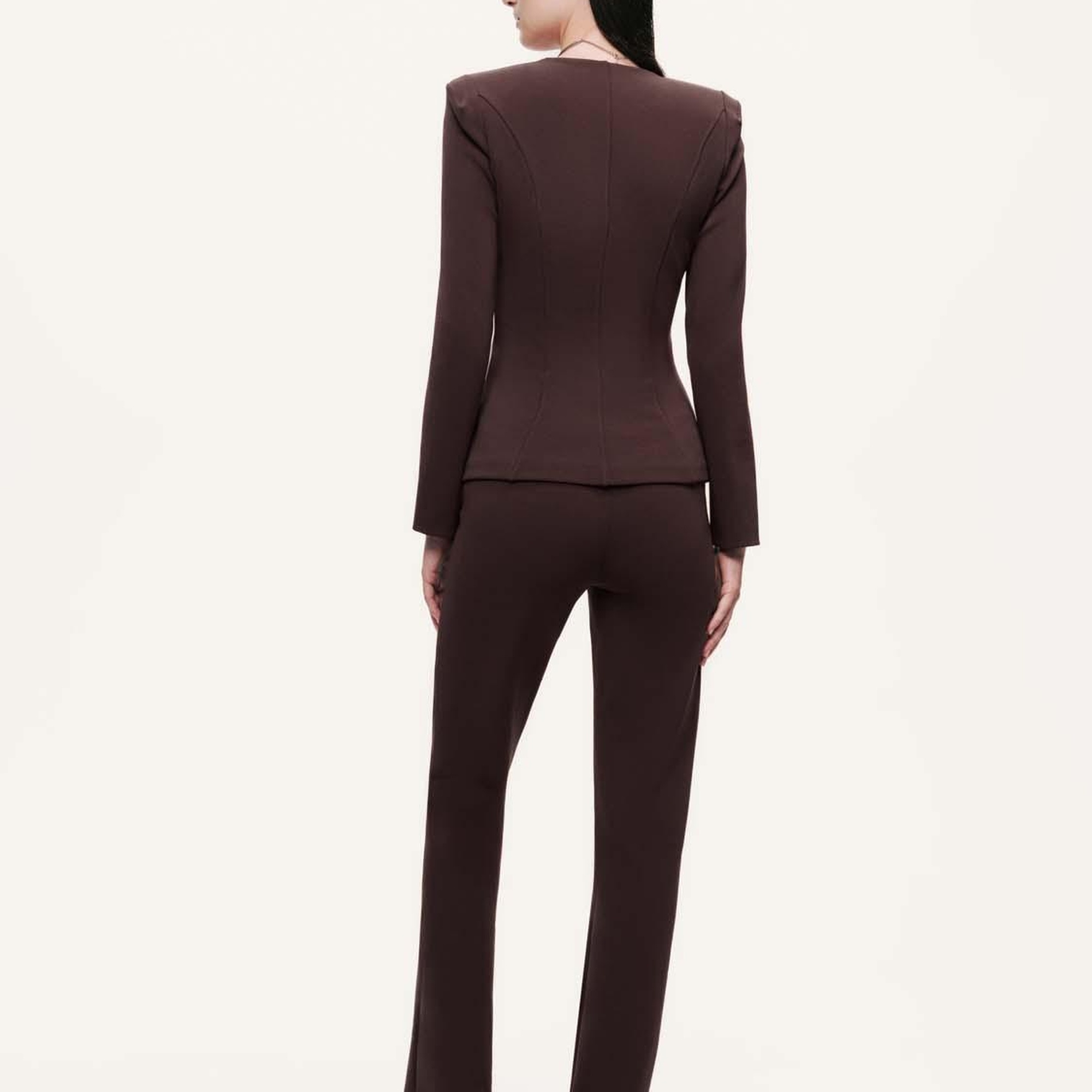 Yırtmaçlı Yüksek Bel Pantolon