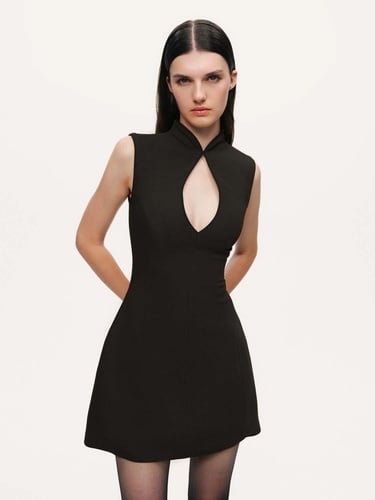  Japon Kesim Mini Elbise