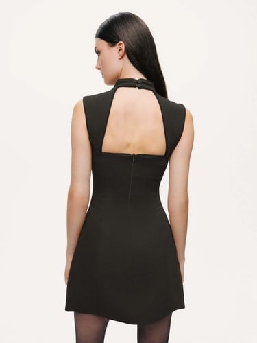  Japon Kesim Mini Elbise