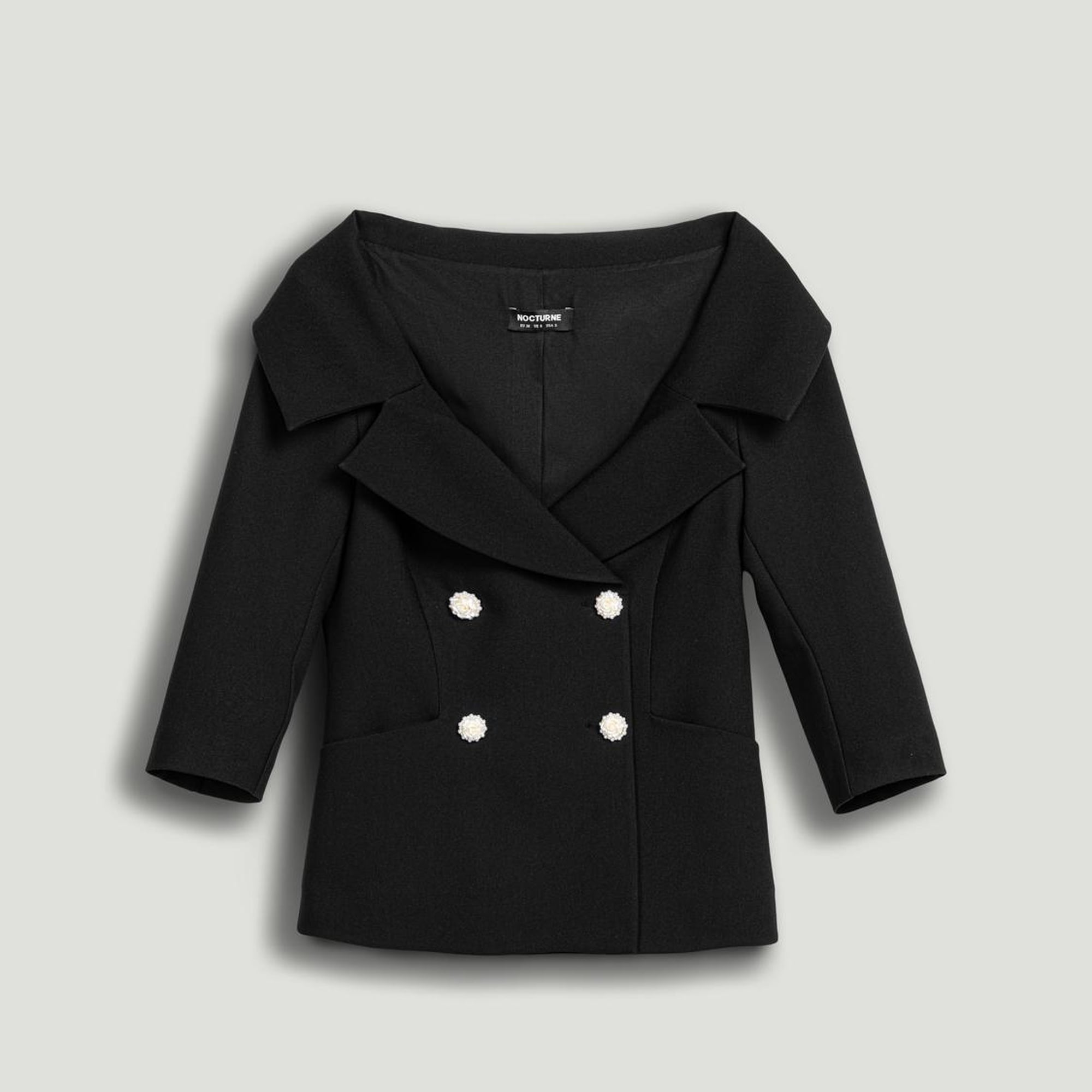 Aksesuar Düğmeli Ceket