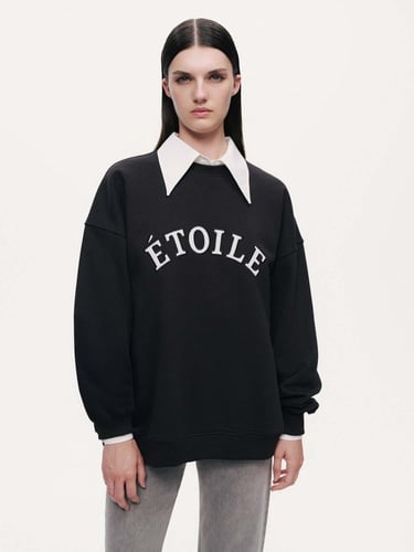  Dokuma Yazılı Sweatshirt