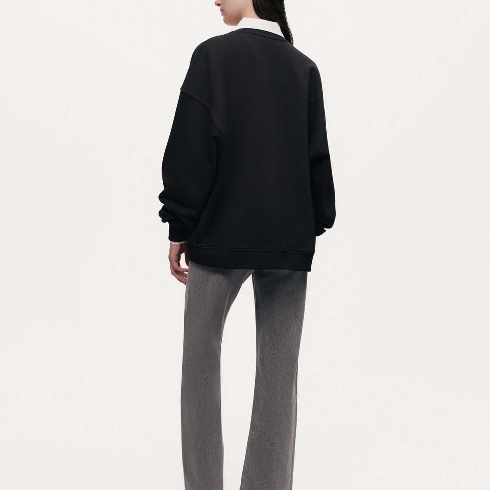 Dokuma Yazılı Sweatshirt