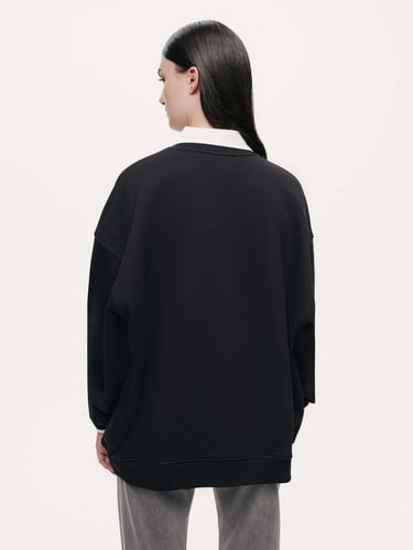  Dokuma Yazılı Sweatshirt