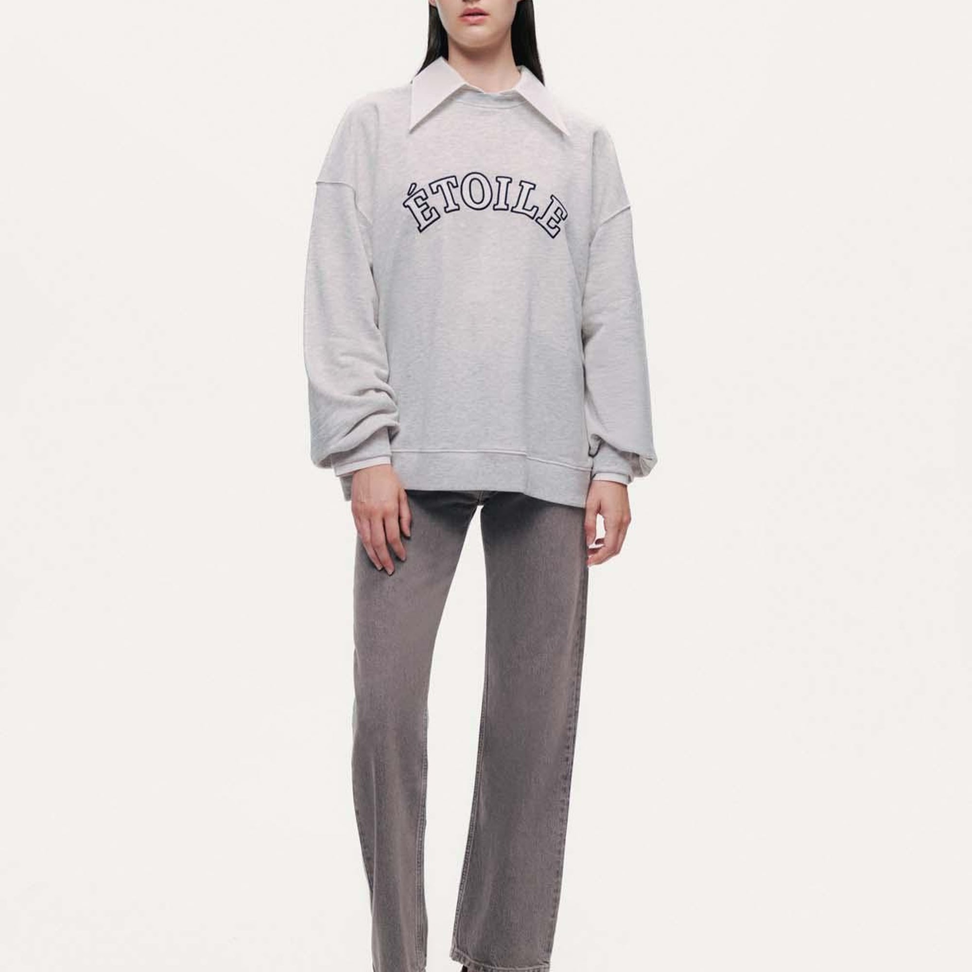 Dokuma Yazılı Sweatshirt