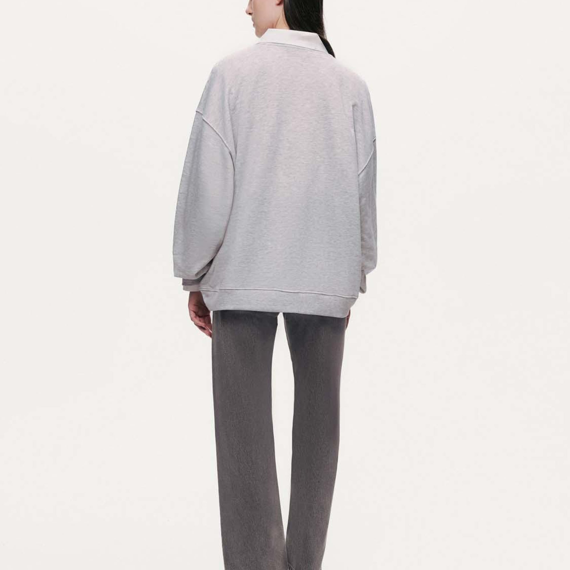 Dokuma Yazılı Sweatshirt