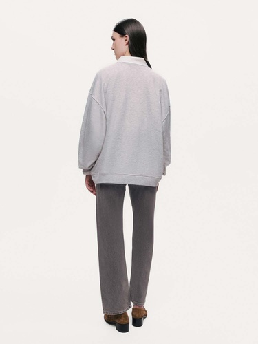  Dokuma Yazılı Sweatshirt