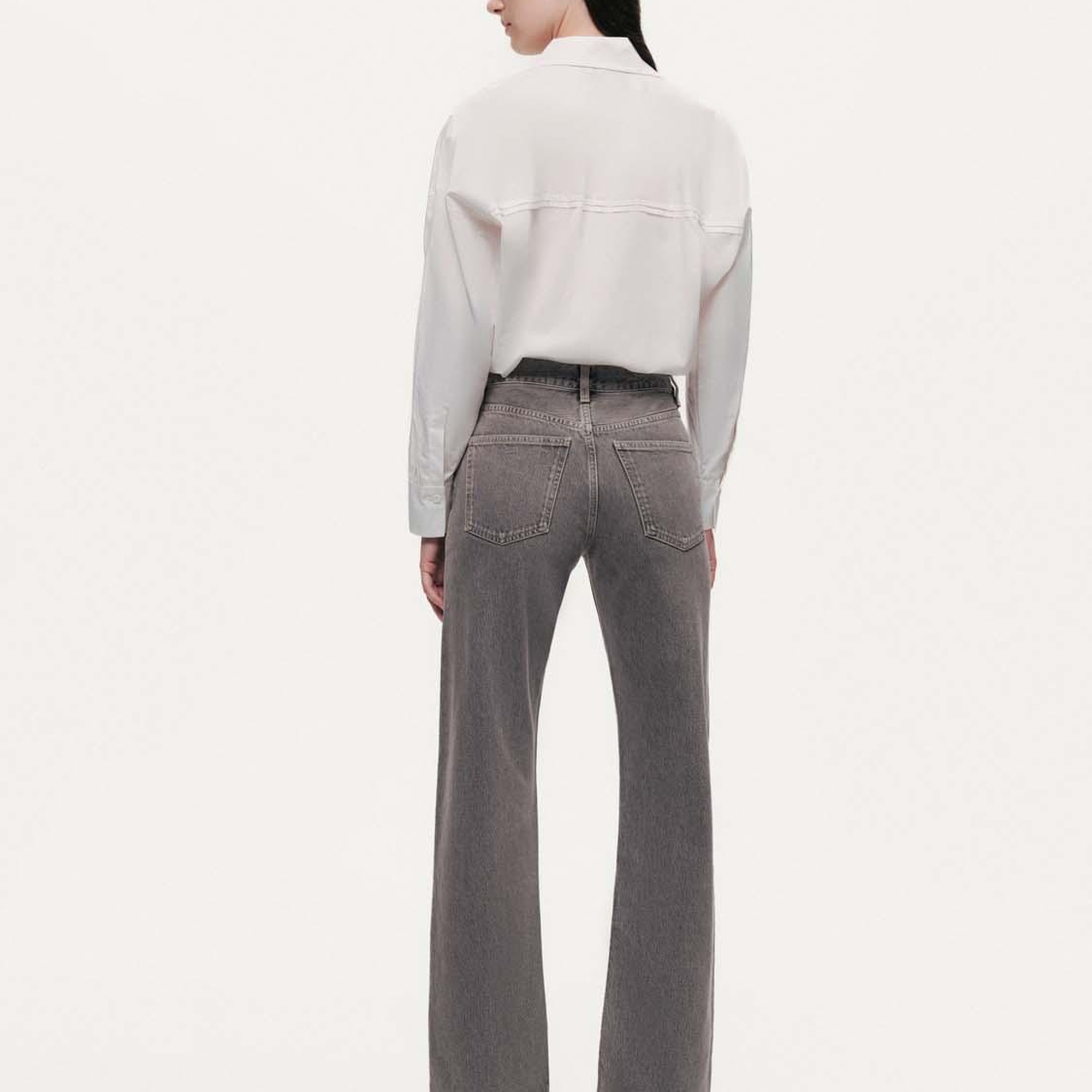 Düz Kesim Jean Pantolon