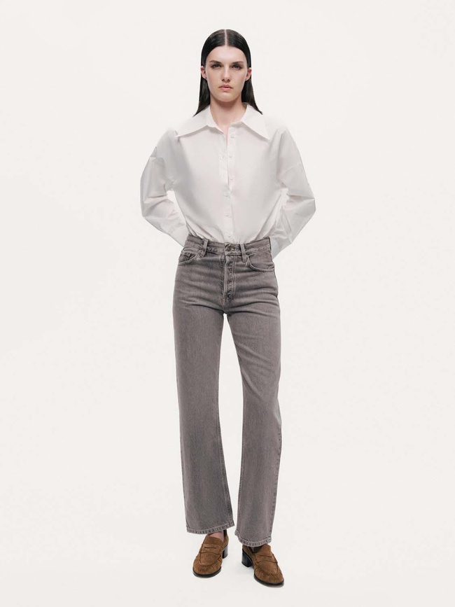  Düz Kesim Jean Pantolon