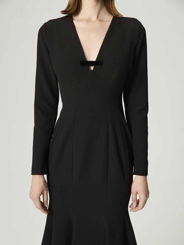  Balık Kesim Maxi Elbise