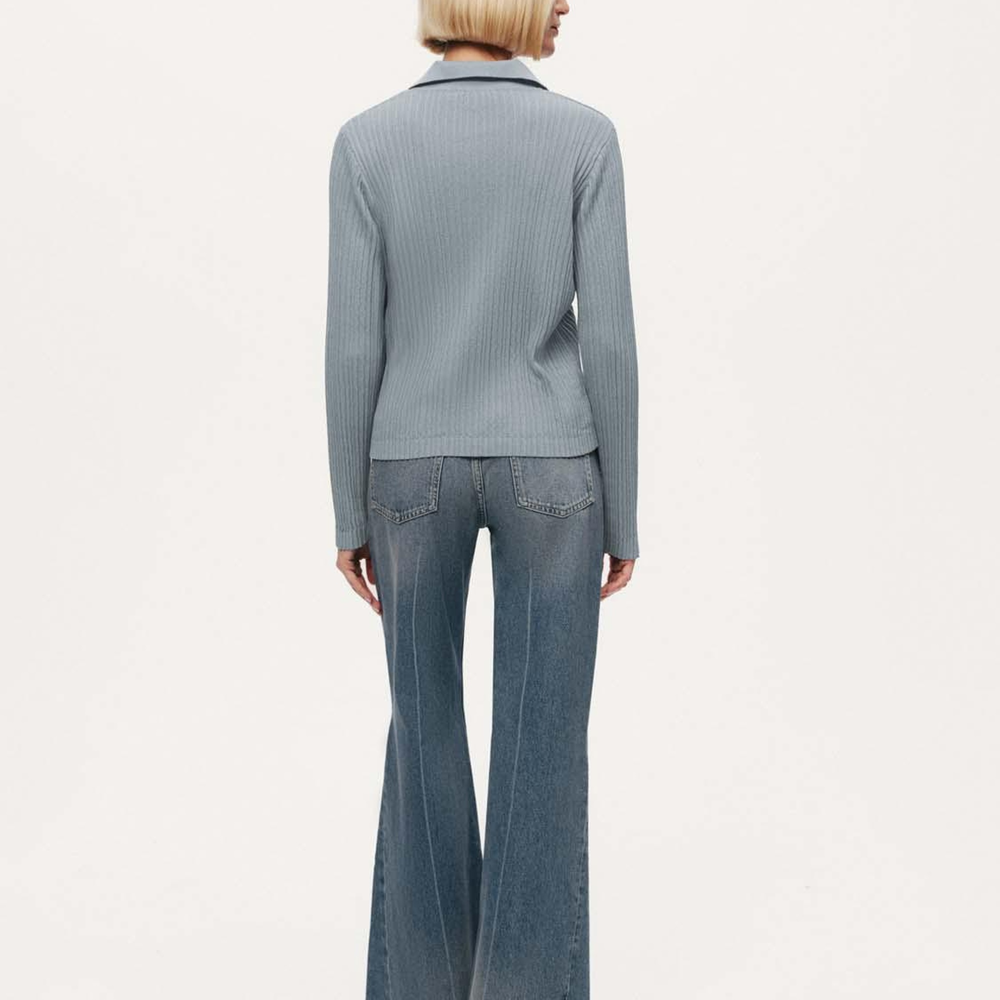 Dokulu Polo Yaka Triko