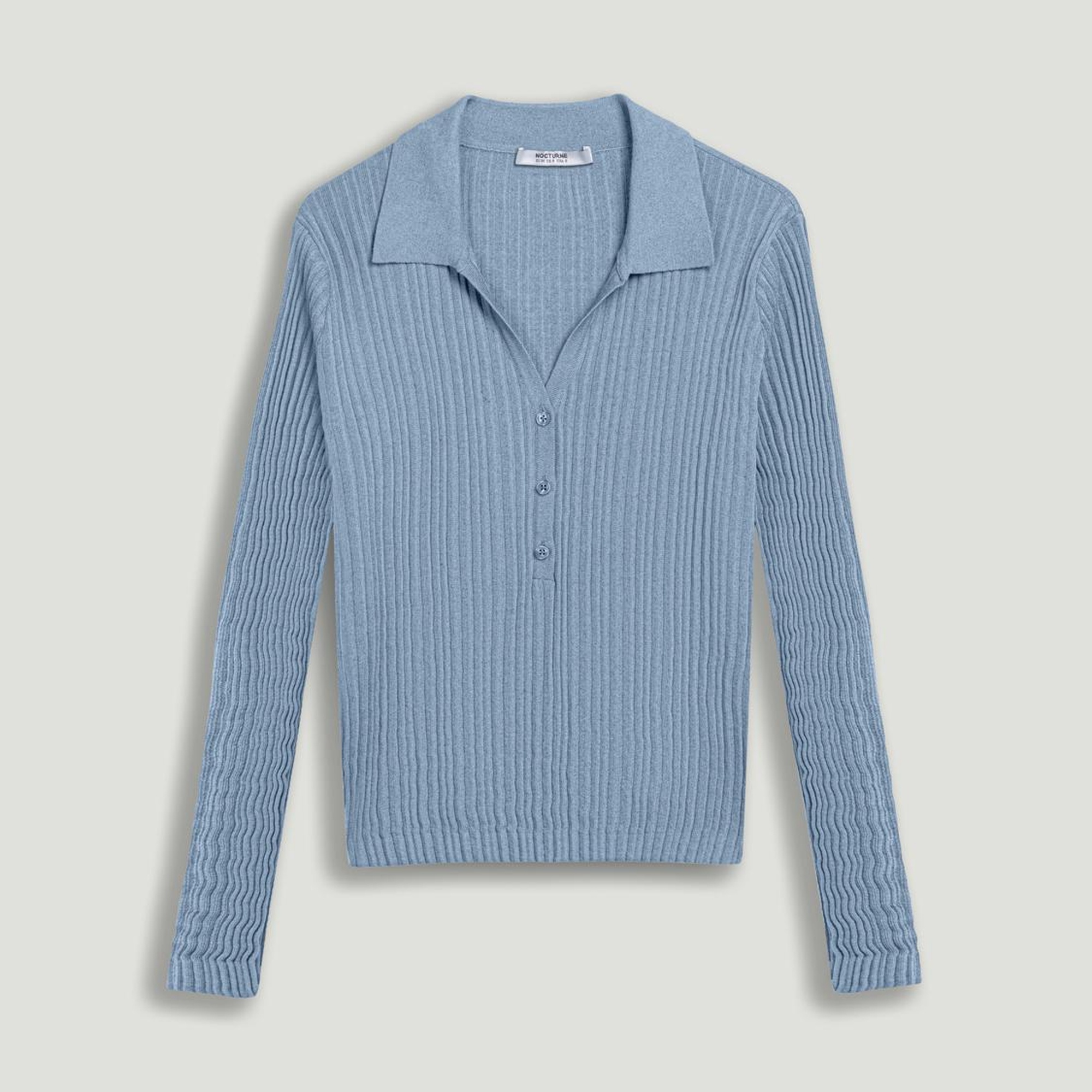 Dokulu Polo Yaka Triko