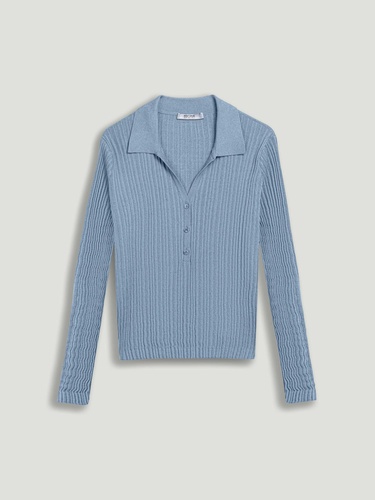  Dokulu Polo Yaka Triko