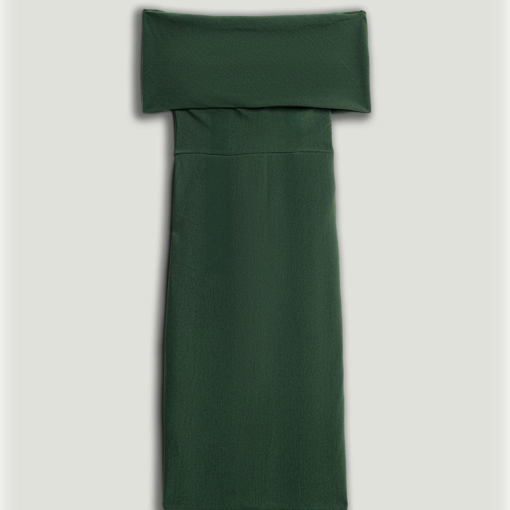 Açık Omuzlu Midi Elbise