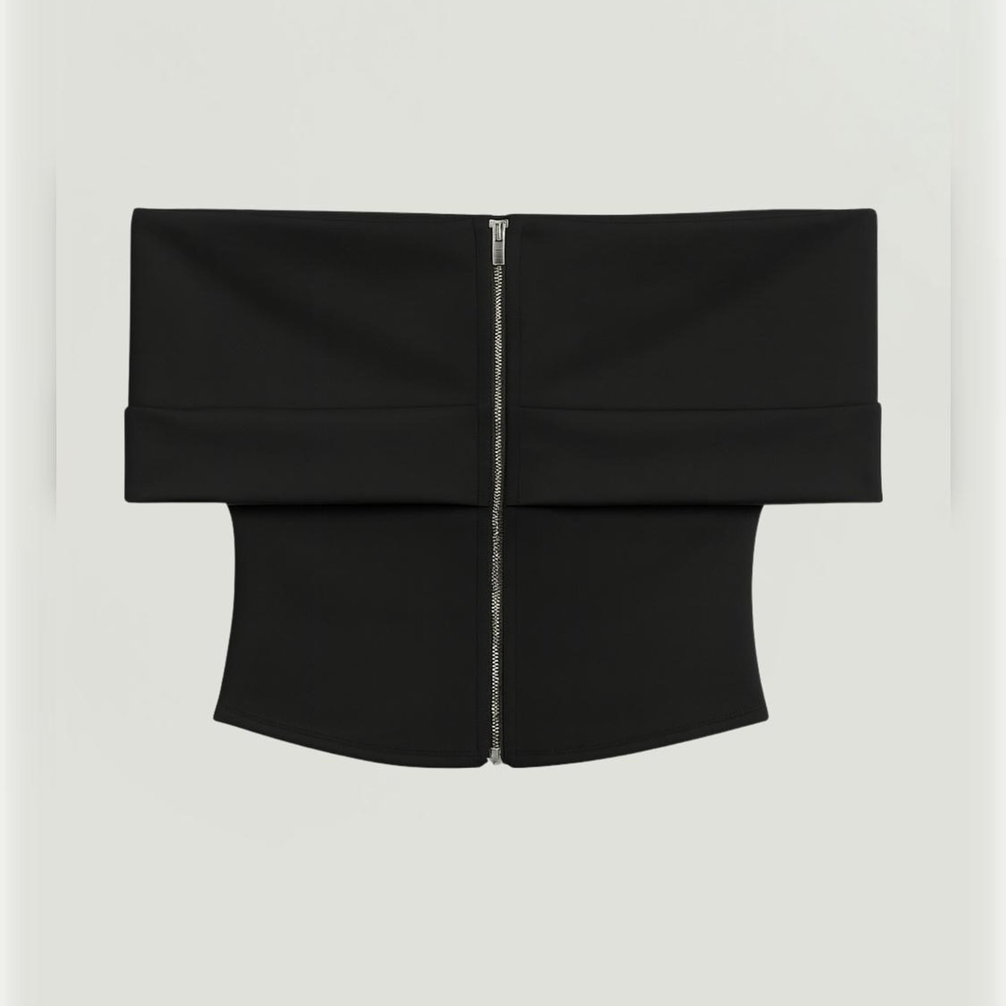 Açık Omuzlu Crop Bluz