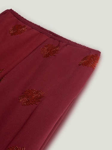  Boncuk Brodeli Pantolon