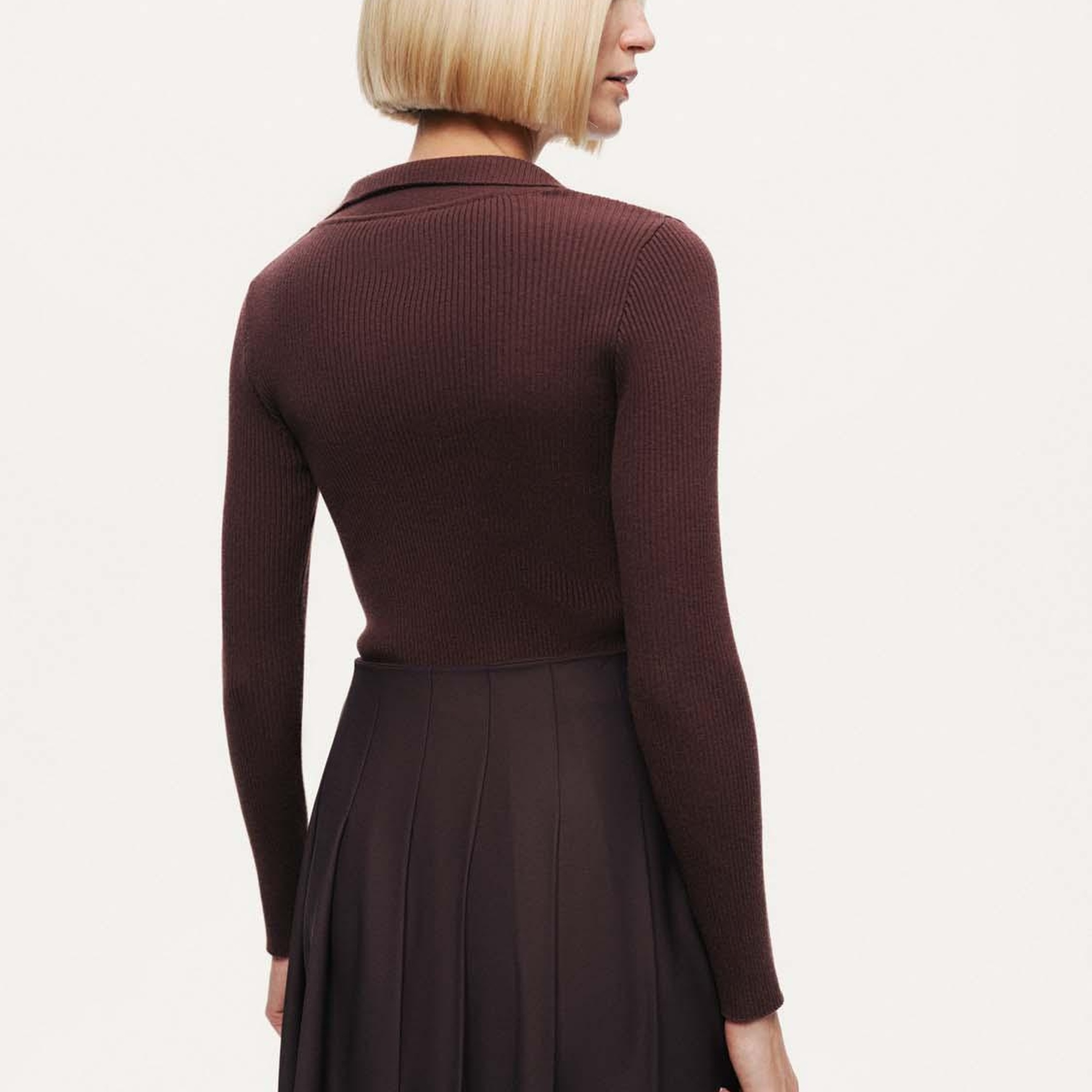 Metal Fermuarlı Triko