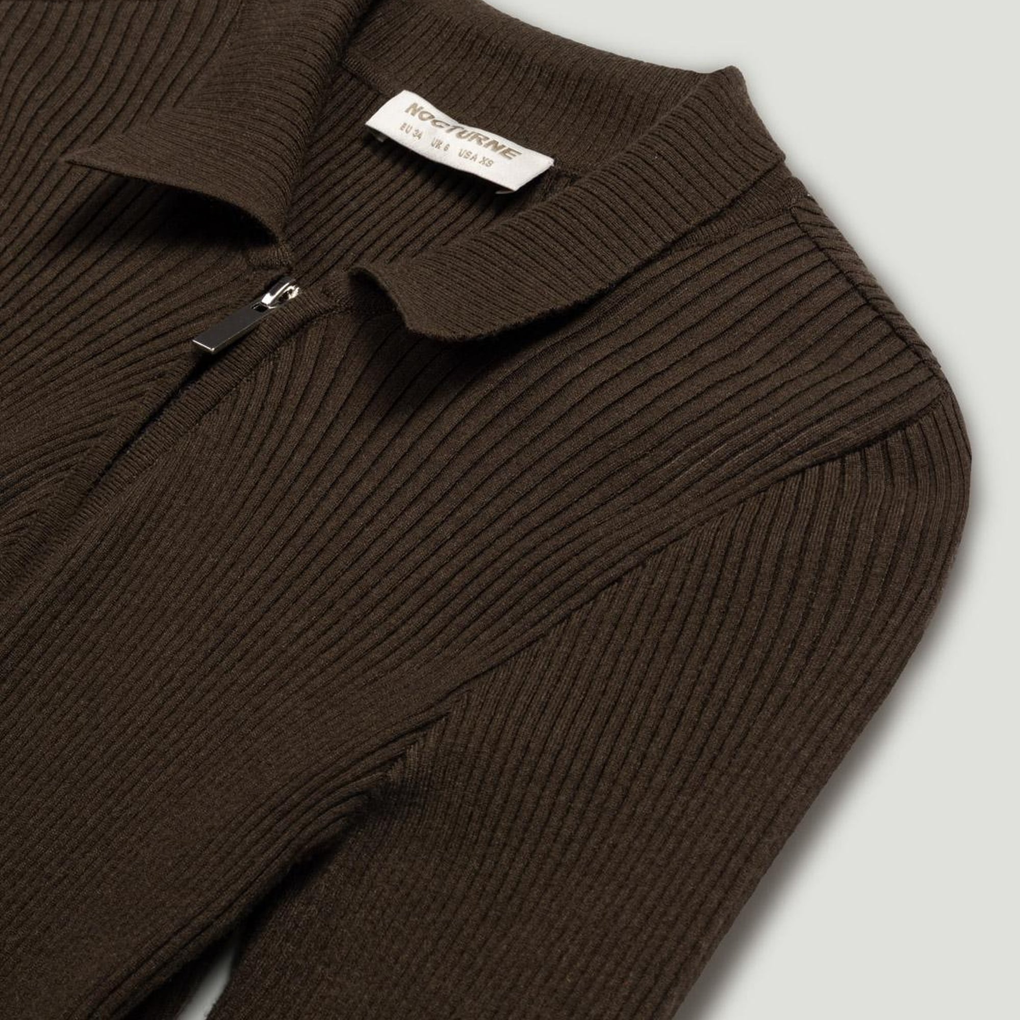 Metal Fermuarlı Triko