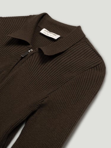  Metal Fermuarlı Triko