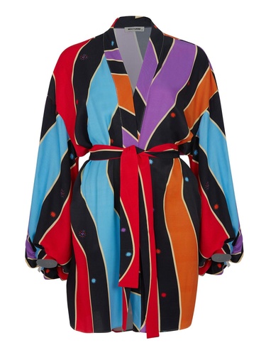  Balon Kollu Kimono