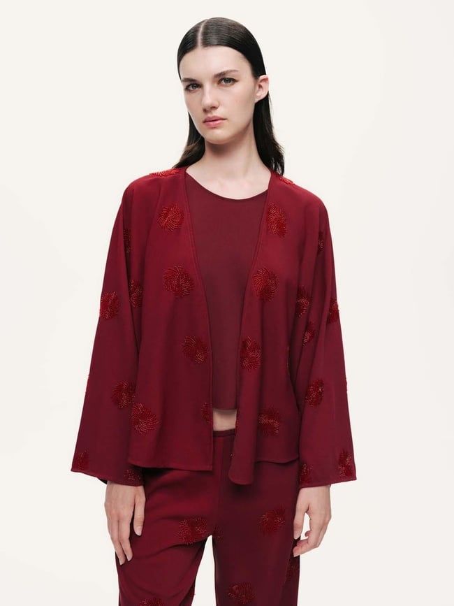  Nakış İşlemeli Kimono