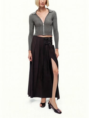  Metal Fermuarlı Triko