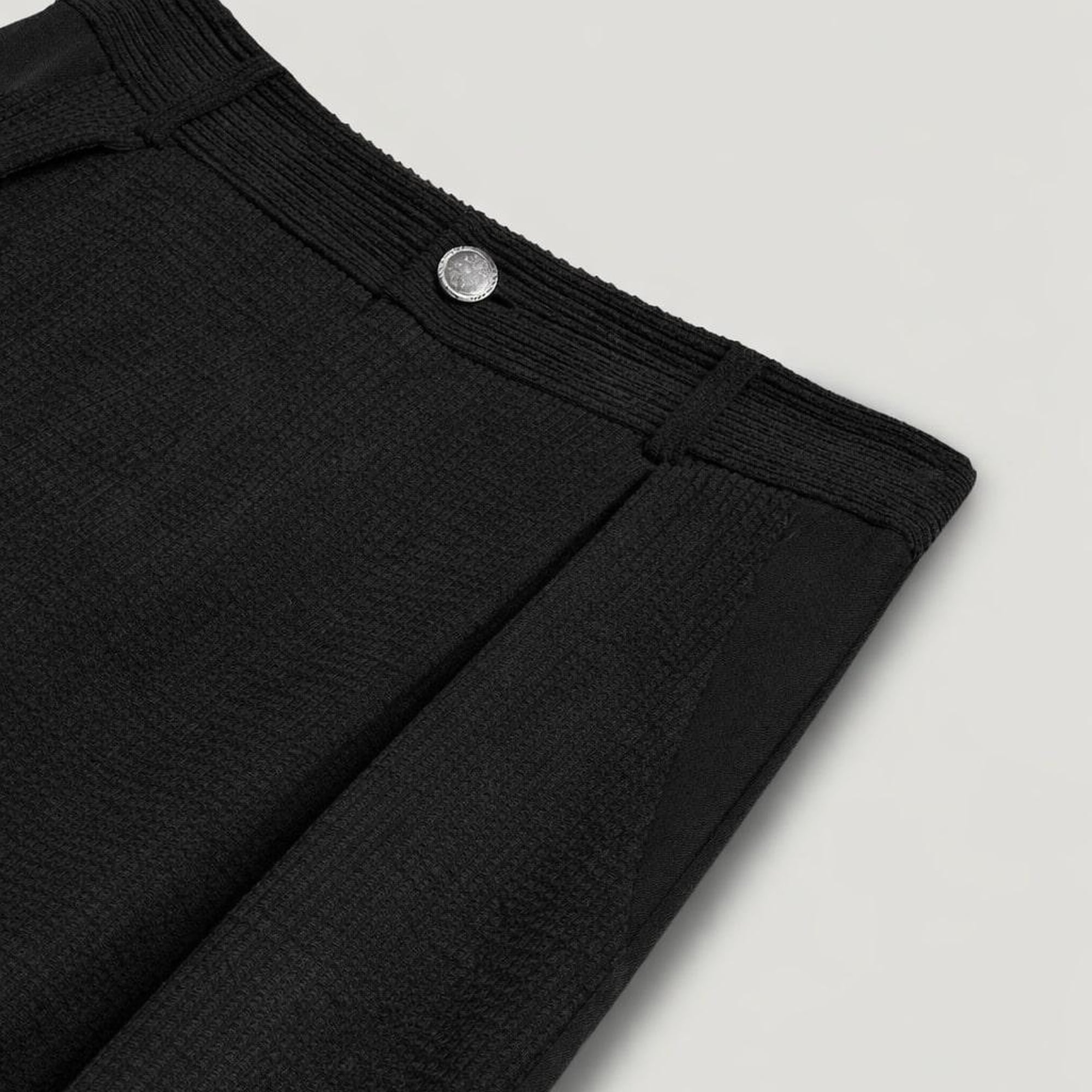 Pile Detaylı Pantolon