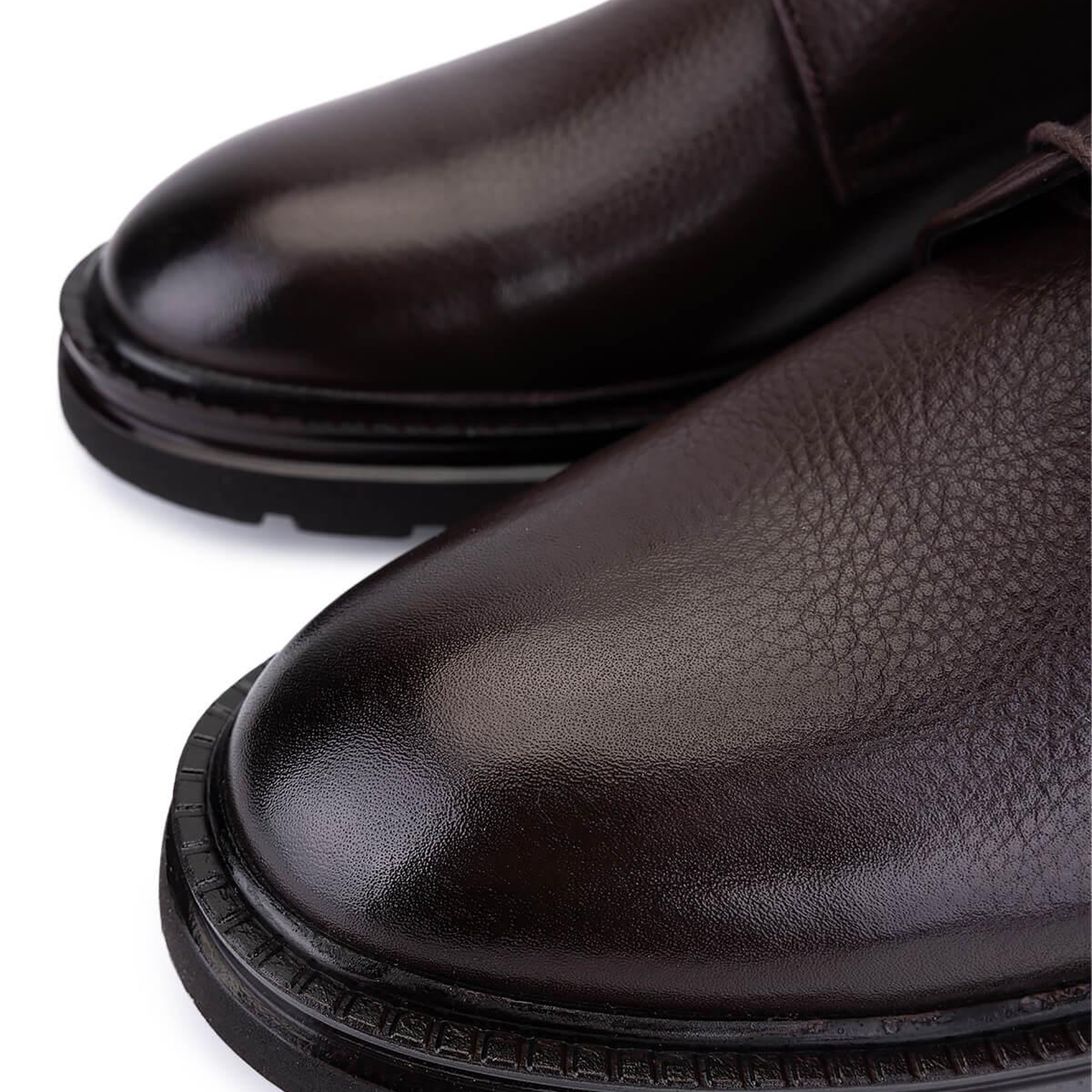 Tamer Tanca Erkek Hakiki Deri Kahverengi Klasik Ayakkabı