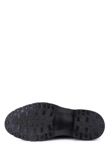  Tamer Tanca Erkek Hakiki Deri Siyah Casual Ayakkabı