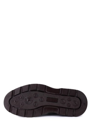  Tamer Tanca Erkek Hakiki Deri Kahverengi Casual Bot